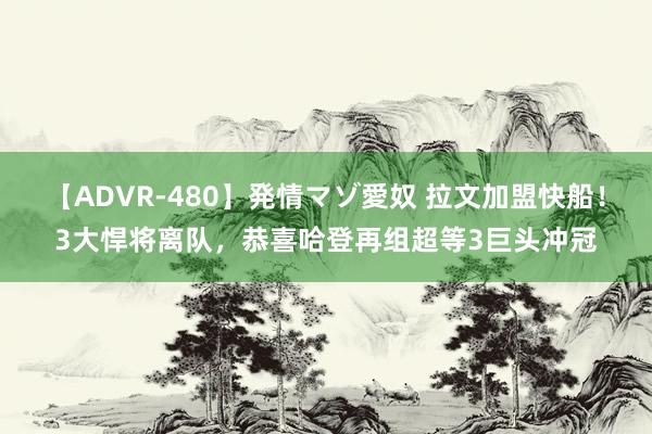 【ADVR-480】発情マゾ愛奴 拉文加盟快船！3大悍将离队，恭喜哈登再组超等3巨头冲冠