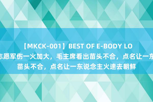 【MKCK-001】BEST OF E-BODY LOVERS 2008 51年志愿军伤一火加大，毛主席看出苗头不合，点名让一东说念主火速去朝鲜