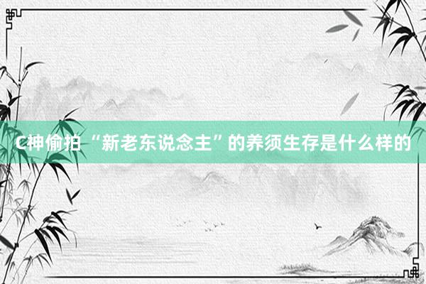 C神偷拍 “新老东说念主”的养须生存是什么样的