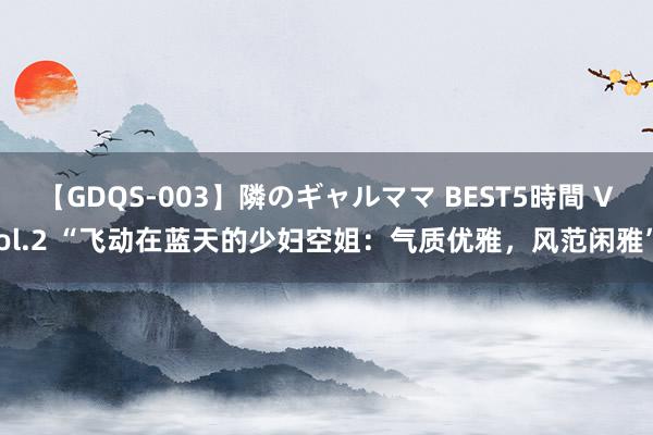 【GDQS-003】隣のギャルママ BEST5時間 Vol.2 “飞动在蓝天的少妇空姐：气质优雅，风范闲雅”