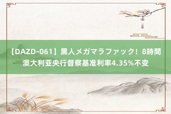 【DAZD-061】黒人メガマラファック！8時間 澳大利亚央行督察基准利率4.35%不变