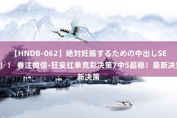 【HNDB-062】絶対妊娠するための中出しSEX！！ 眷注微信-狂妄红单竞彩决策7中5超稳！最新决策