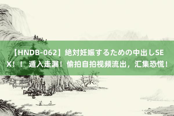 【HNDB-062】絶対妊娠するための中出しSEX！！ 遁入走漏！偷拍自拍视频流出，汇集恐慌！