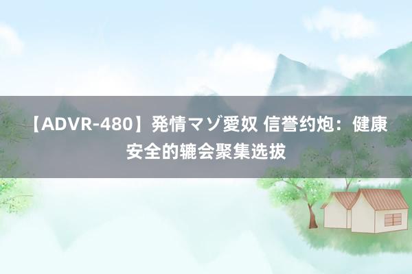 【ADVR-480】発情マゾ愛奴 信誉约炮：健康安全的辘会聚集选拔