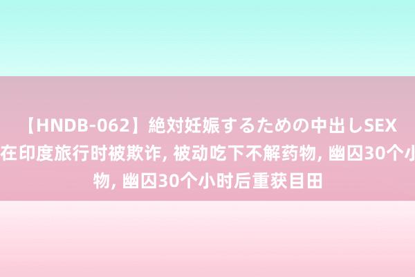 【HNDB-062】絶対妊娠するための中出しSEX！！ 韩国博主在印度旅行时被欺诈, 被动吃下不解药物, 幽囚30个小时后重获目田